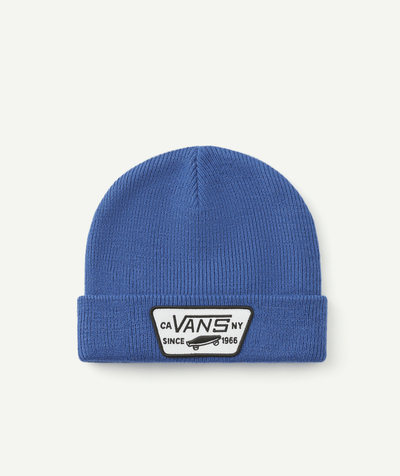 New collection Sub radius in - UNISEX BLUE KNITTED BEANIE WITH CUFF