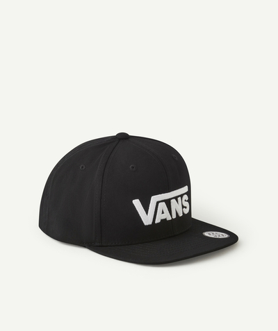 New collection Sub radius in - BLACK DROP V CAP WITH WHITE EMBROIDERED LOGO