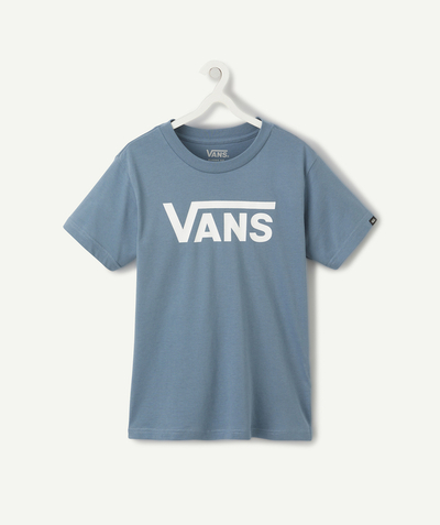 T-shirt  radius - TEAL CLASSIC COTTON T-SHIRT WITH A WHITE LOGO