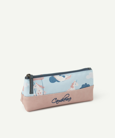 Collection ECODESIGN Rayon - TROUSSE RETRO UMICORN TURQUOISE 1 COMPARTIMENT
