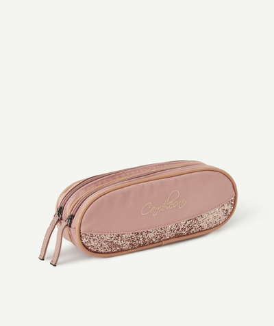 Fille Rayon - TROUSSE VINTAGE GLOSSY PINK 2 COMPARTIMENTS