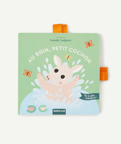 Baby-boy radius - PULL-THE-TAB BOOK OF SURPRISES - TIME FOR A BATH, LITTLE PIG