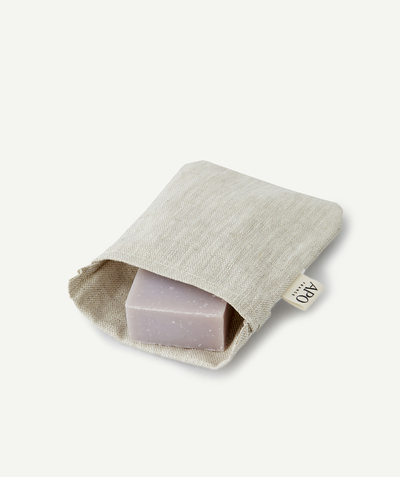 All collection Sub radius in - COATED LINEN POUCH FOR SOAP