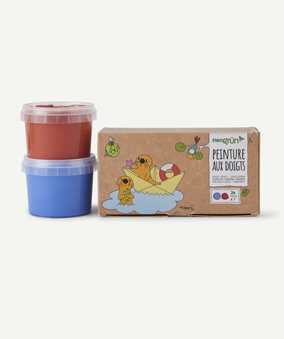 Christmas store radius - BLUE AND RED FINGER PAINT FOR CHILDREN