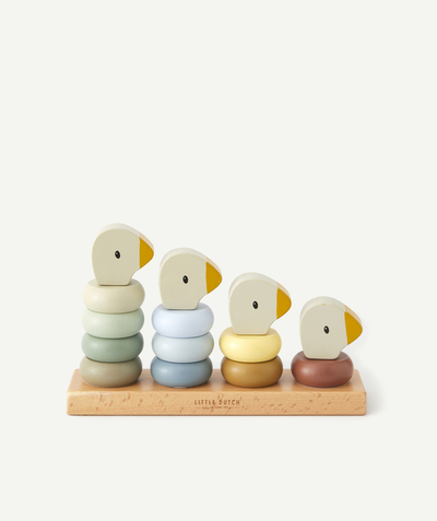 Early years Tao Categories - STACKING WOODEN GOOSE FAMILY FOR BABIES