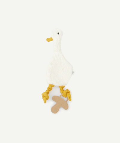 Accessories radius - BEAUTIFULLY SOFT CUDDLY GOOSE TOY IN ORGANIC COTTON