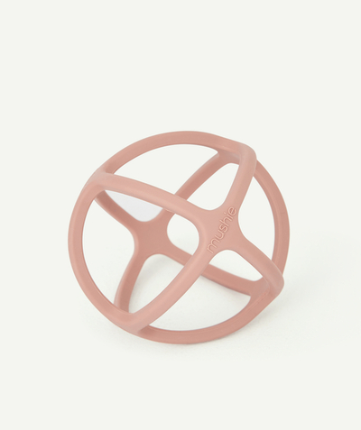 Accessories radius - BABY'S PINK SILICONE TEETHING BALL