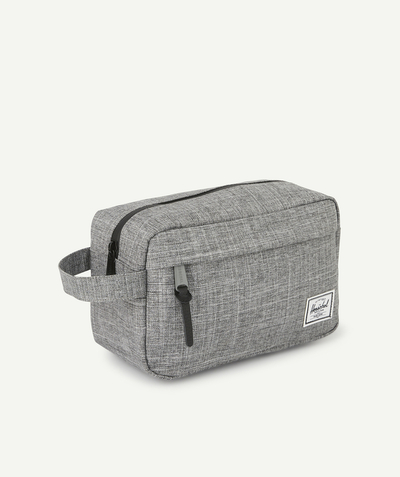 All collection Sub radius in - MIXED GREY TOILETRY BAG WITH STRAP