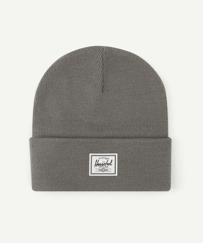 Back to school collection Sub radius in - THE GREY GREEN BEANIE