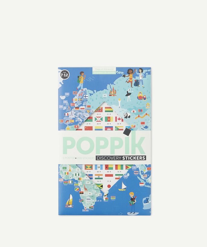 POPPIK ® radius - EDUCATIONAL POSTER ABOUT WORLD FLAGS
