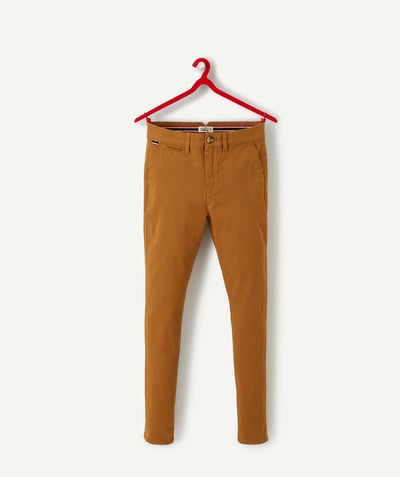 Special Occasion Collection Sub radius in - BROWN CHINO TROUSERS