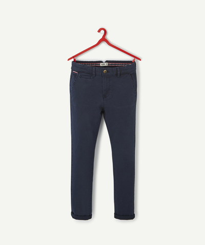Trousers - Jogging pants radius - NAVY BLUE CHINO TROUSERS