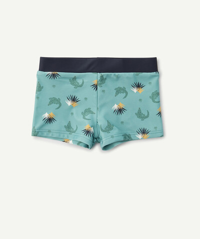 Beach Collection radius - CROCODILE SWIMMING TRUNKS IN RECYCLED FIBRES