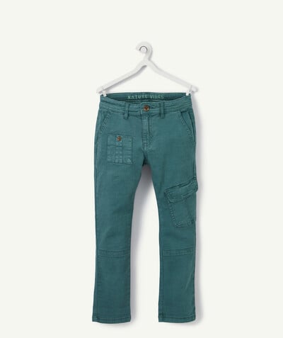 Trousers - Jogging pants radius - STRAIGHT GREEN TROUSERS