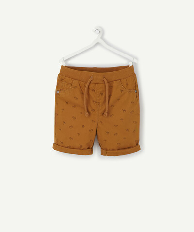 Shorts - Bermuda shorts family - STRAIGHT CAMEL BERMUDA SHORTS