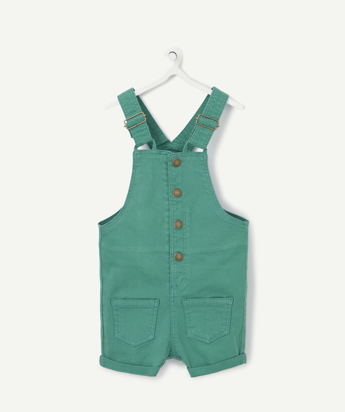Dungarees radius - DUNGAREES IN GREEN CANVAS