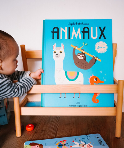 Baby-girl radius - MARCEL ET JOACHIM® - GIANT PICTURE BOOK ABOUT ANIMALS 34 x 46 CM - BOOK 2