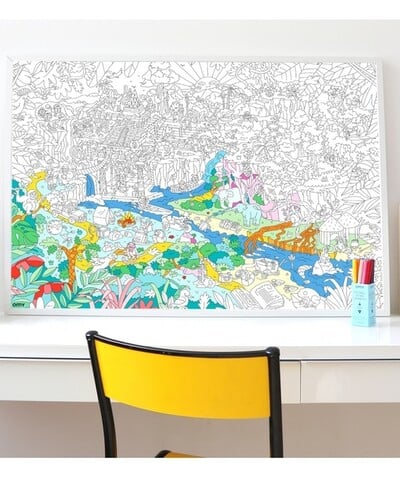 OMY ® Categories Tao - LE COLORIAGE XXL JUNGLE