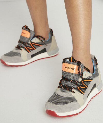 Boy radius - GREY TRAINERS WITH COLOURFUL DETAILS AND LACES