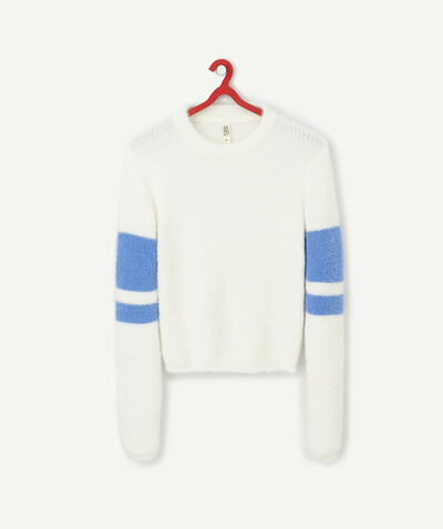 Low prices  radius - BLUE AND WHITE KNIT JUMPER