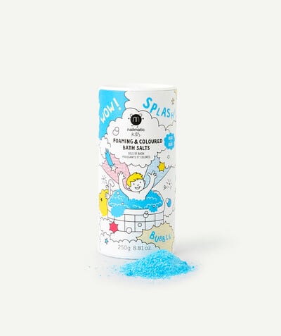 Our eco-responsible brands radius - NAILMATIC ® - FOAMING AND COLOURING BATH SALTS IN BLUE