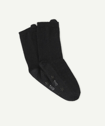 Party outfits radius - PAIR OF SPARKLING BLACK KNIT SOCKS