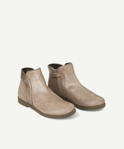 Brands radius - GREY GLITTER ANKLE BOOTS