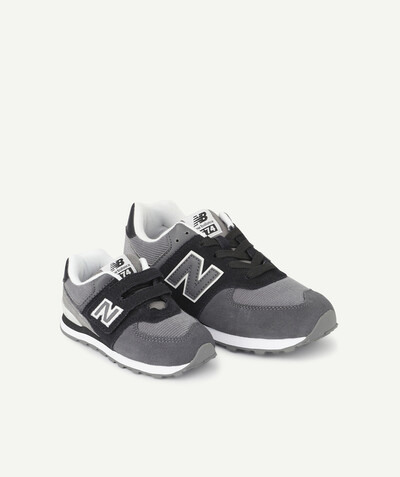 Shoes, booties radius - GREY AND BLACK 574 TRAINERS