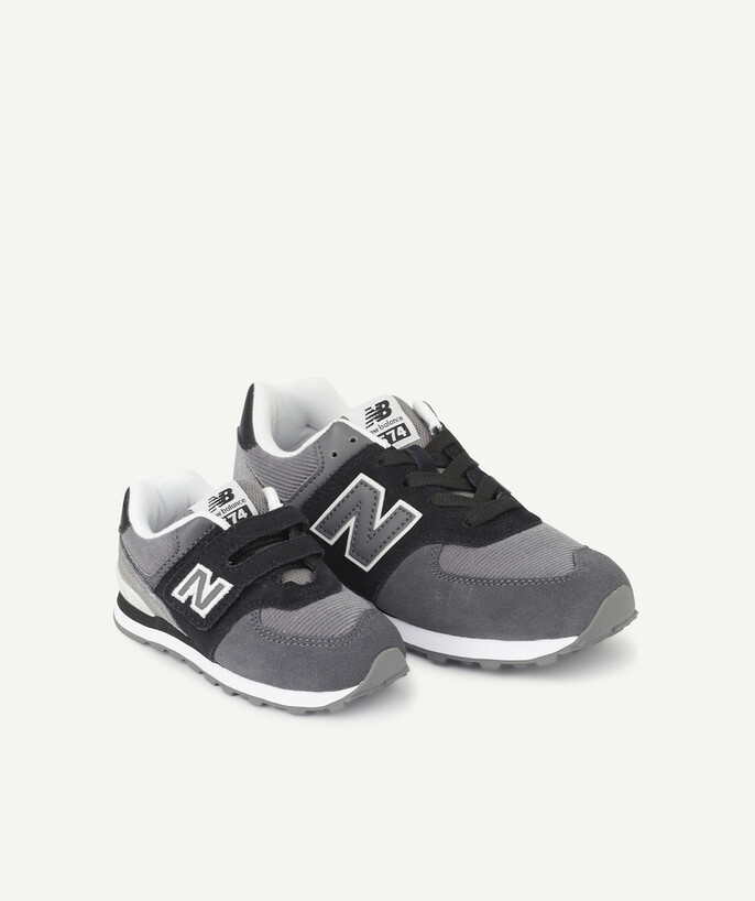 Brands Sub radius in - GREY AND BLACK 574 TRAINERS