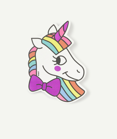 OMY ® Categories Tao - CAHIER AVEC STICKERS LICORNE FILLE
