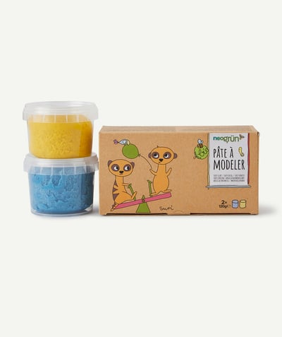 NEOGRUN®  radius - YELLOW AND BLUE MODELLING CLAY FOR CHILDREN