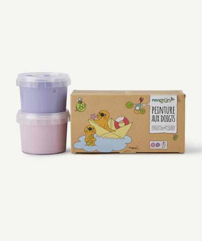 NEOGRUN®  radius - PINK AND PURPLE FINGER PAINTS FOR CHILDREN