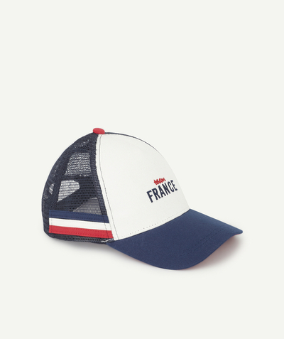 Nos looks sportifs radius - BOYS' COTTON CAP IN THE COLOURS OF FRANCE