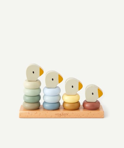 LITTLE DUTCH® radius - STACKING WOODEN GOOSE FAMILY FOR BABIES