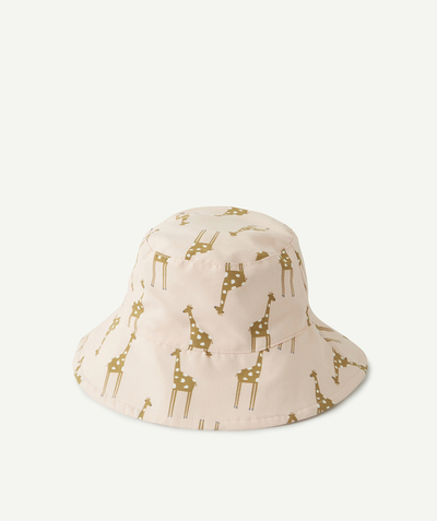 All accessories radius - BABY GIRLS' REVERSIBLE ANTI-UV GIRAFFE HAT