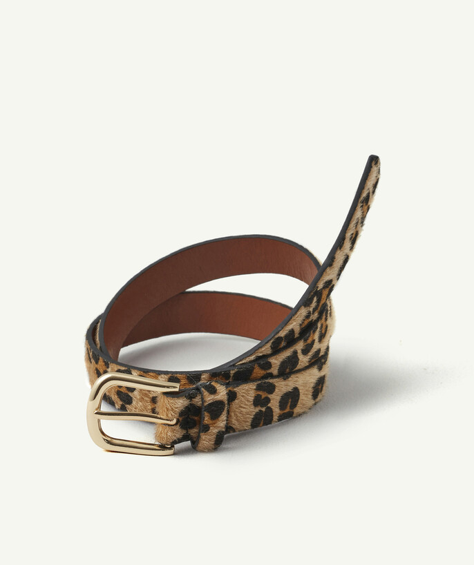 Collection hiver ado fille Sub radius in - FAUX LEOPARD SKIN BELT