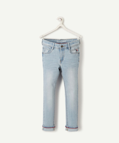 jeans Tao Categories - LOUIS LIGHT BLUE SKINNY LESS WATER JEANS
