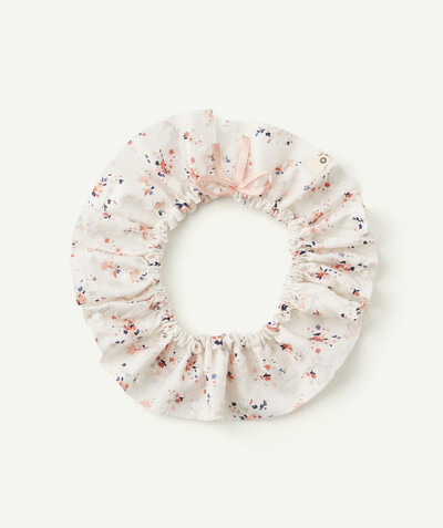 More accessories radius - WHITE FLOWER-PATTERNED COLLAR