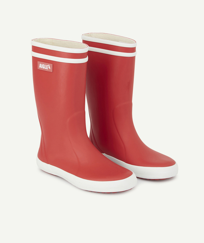 Wellington boots Tao Categories - LOLLYPOP MIXED RED RUBBER BOOTS