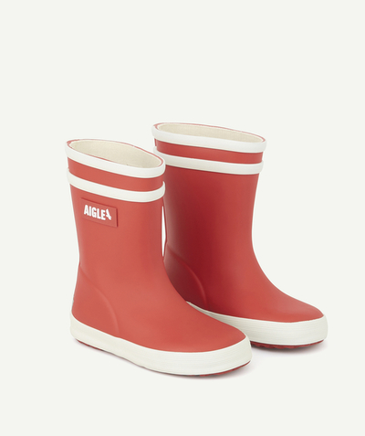 Girl radius - BABYFLAC 2 BABIES' FIRST STEPS RED RUBBER BOOTS