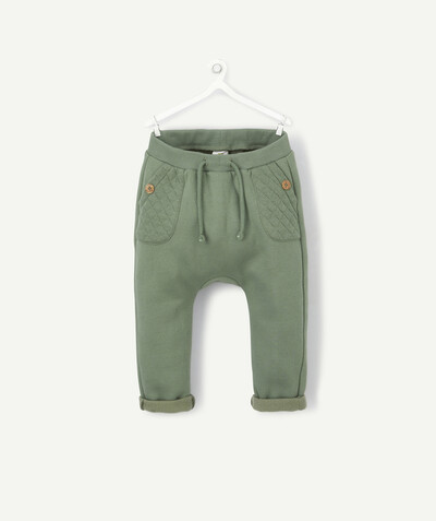 Trousers radius - GREEN ORGANIC COTTON HAREM PANTS