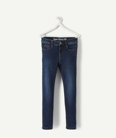 jeans Categories Tao - LEO LE JEAN SUPER SKINNY EN DENIM BRUT LESS WATER GARÇON