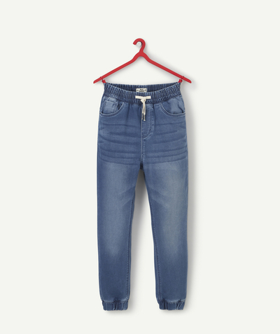 All collection Sub radius in - BOYS' DENIM AND ECO-FRIENDLY VISCOSE TROUSERS