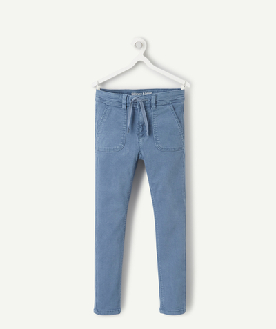 Basics radius - BOYS' LOUIS SKINNY TROUSERS IN RECYCLED FIBRES