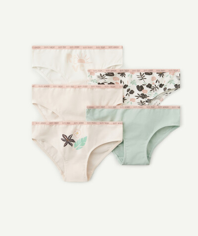 ECODESIGN radius - FIVE PAIRS OF ORGANIC COTTON KNICKERS FOR A WEEK
