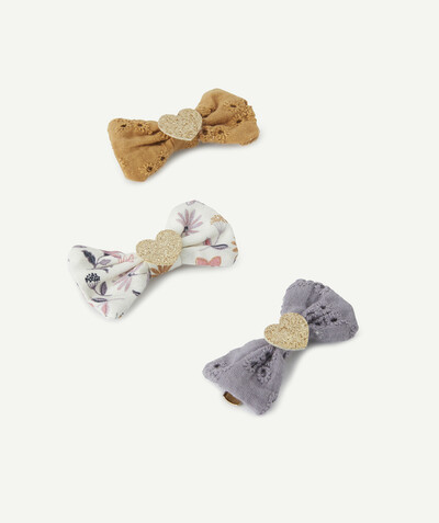 Special occasions' accessories radius - SET OF THREE BOW HAIR SLIDES