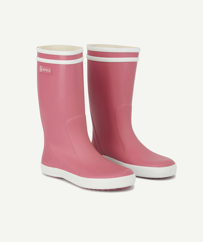 Boots Tao Categories - GIRL'S LOLLYPOP PINK RUBBER BOOTS