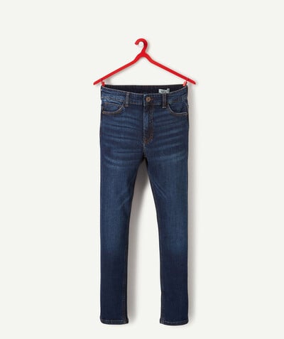 Trousers - Jeans Sub radius in - BLUE SLIM LEG FADED WASH LESS WATER JEANS
