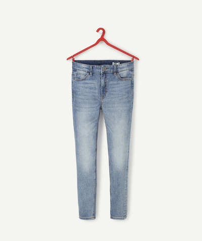 Back to school collection radius - SLIM BLUE LESS WATER DENIM TROUSERS