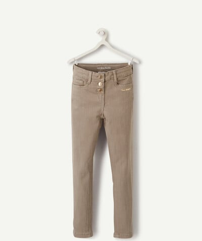 Pantalons taille + Rayon - LÉA LE PANTALON SUPER SKINNY VERT PASTEL TAILLE +